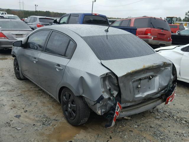 3N1AB61E08L661931 - 2008 NISSAN SENTRA 2.0 GRAY photo 3