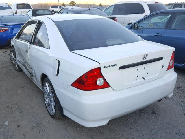 1HGEM21184L048588 - 2004 HONDA CIVIC DX V WHITE photo 3