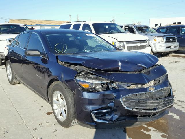 1G1ZB5ST3HF215203 - 2017 CHEVROLET MALIBU LS Көк фото 1