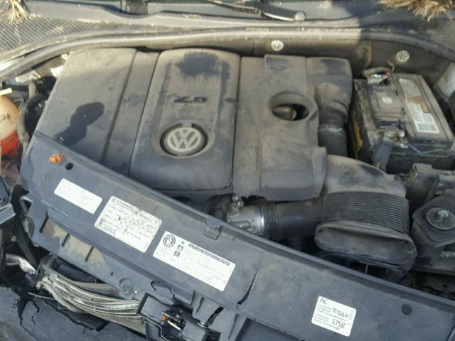 1VWAP7A35CC007382 - 2012 VOLKSWAGEN PASSAT S SILVER photo 7