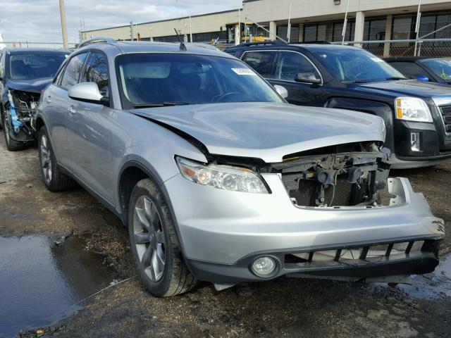 JNRAS08W54X224885 - 2004 INFINITI FX35 SILVER photo 1