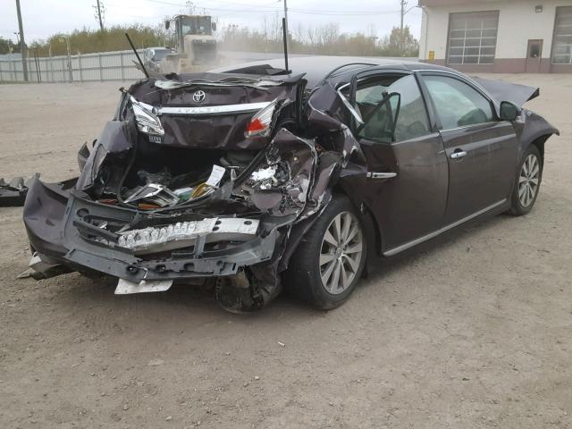 4T1BK3DB8BU397285 - 2011 TOYOTA AVALON BAS Марун фото 4