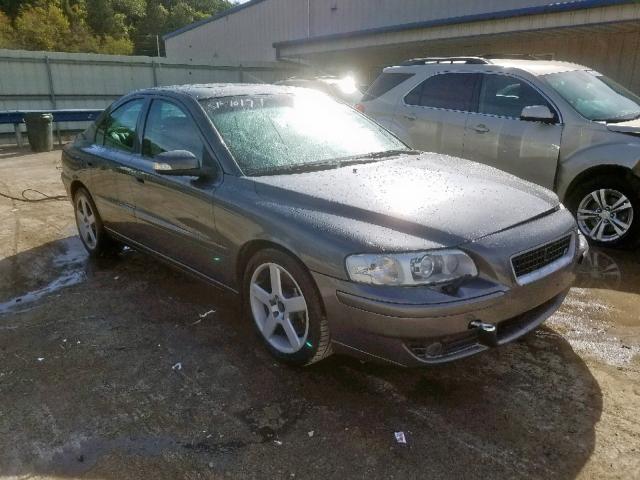 YV1RH527472644844 - 2007 VOLVO S60 R GRAY photo 1