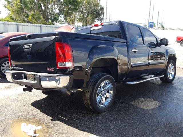 3GTP1VE01DG367167 - 2013 GMC SIERRA C15 BLACK photo 4