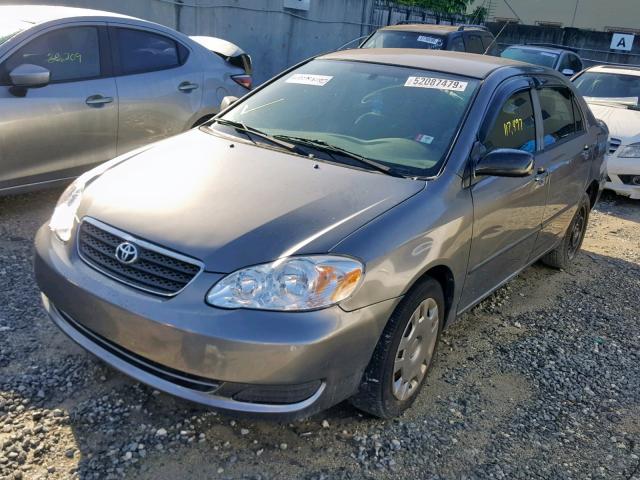 1NXBR32E58Z035951 - 2008 TOYOTA COROLLA CE GRAY photo 2