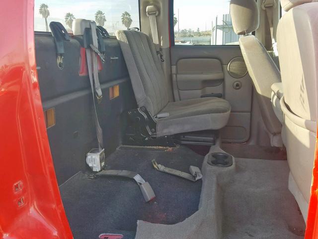 3D7KU28D03G780586 - 2003 DODGE RAM 2500 S Կարմիր լուսանկար 6