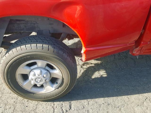 3D7KU28D03G780586 - 2003 DODGE RAM 2500 S Կարմիր լուսանկար 9