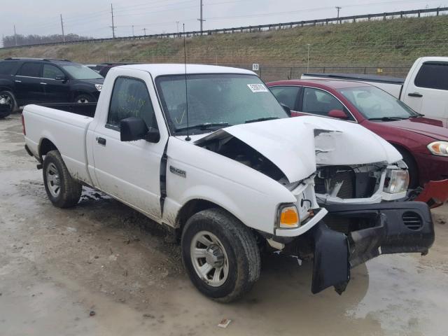 1FTKR1AD6BPA21810 - 2011 FORD RANGER WHITE photo 1