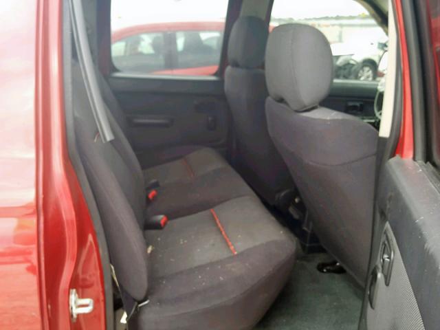 1N6MD29Y33C417896 - 2003 NISSAN FRONTIER C BURGUNDY photo 6