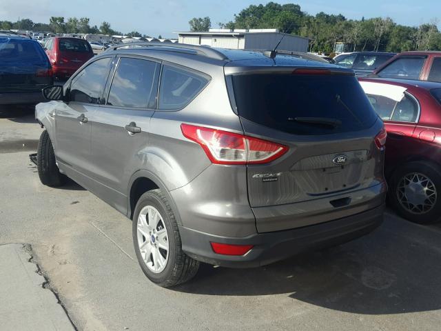 1FMCU0F73DUC31846 - 2013 FORD ESCAPE S GRAY photo 3