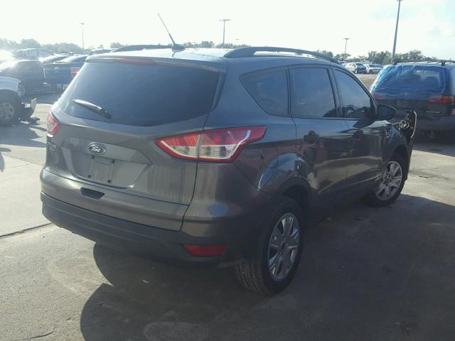 1FMCU0F73DUC31846 - 2013 FORD ESCAPE S GRAY photo 4