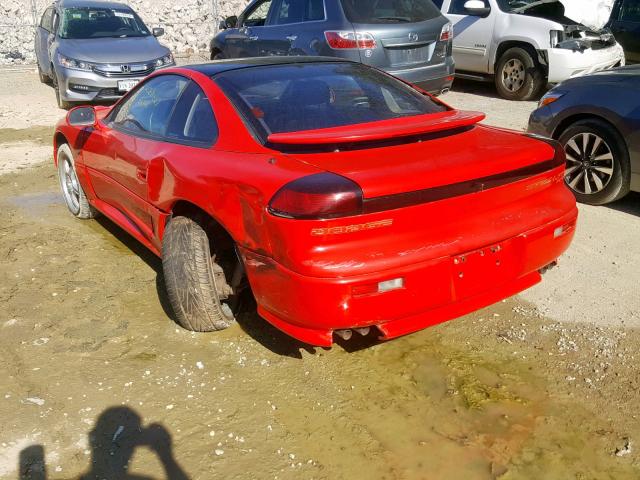 JB3XE74CXMY010184 - 1991 DODGE STEALTH R/ RED photo 3