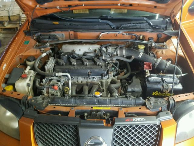 3N1AB51A35L568727 - 2005 NISSAN SENTRA SE- ORANGE photo 7