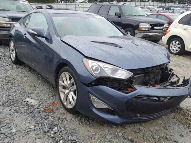 KMHHU6KJ7DU083095 - 2013 HYUNDAI GENESIS CO BLUE photo 1