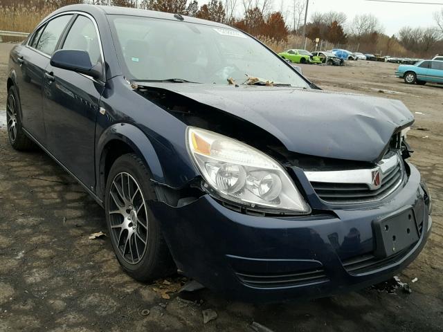 1G8ZS57B39F132986 - 2009 SATURN AURA XE BLUE photo 1