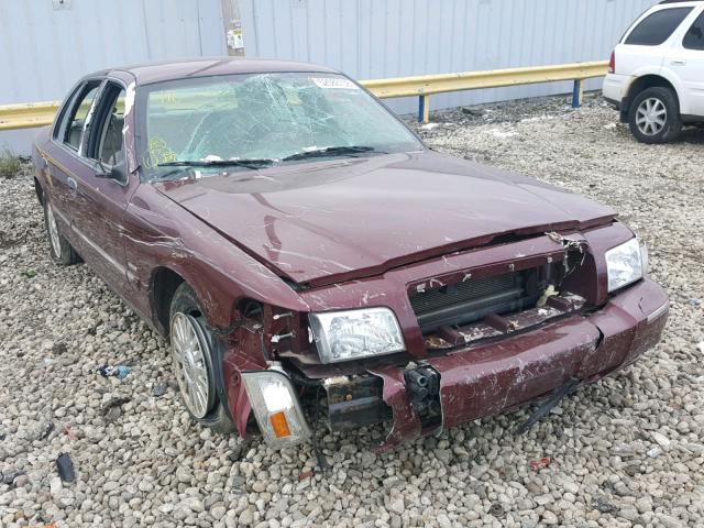 2MEFM75V36X637548 - 2006 MERCURY GRAND MARQ BURGUNDY photo 1