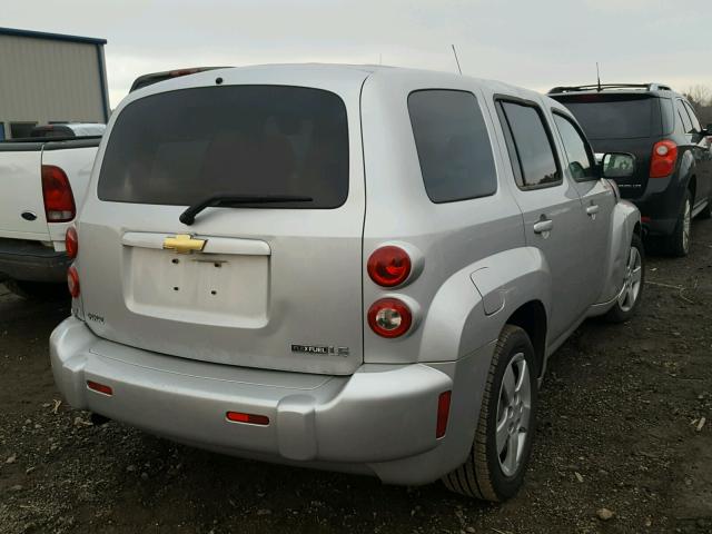 3GNCA13B79S578218 - 2009 CHEVROLET HHR LS Plata foto 4