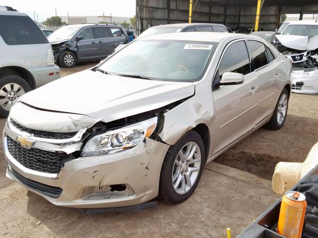 1G11C5SAXGF161972 - 2016 CHEVROLET MALIBU LIM 金色 照片 2