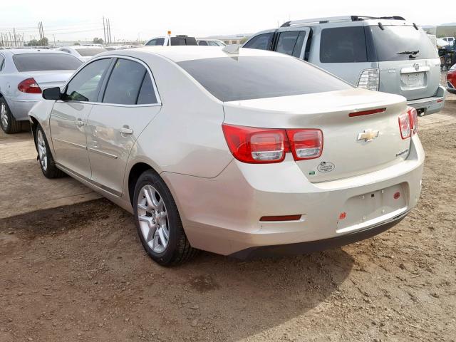 1G11C5SAXGF161972 - 2016 CHEVROLET MALIBU LIM 金色 照片 3