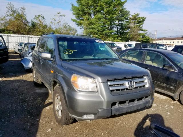 5FNYF28527B038273 - 2007 HONDA PILOT EXL GRAY photo 1