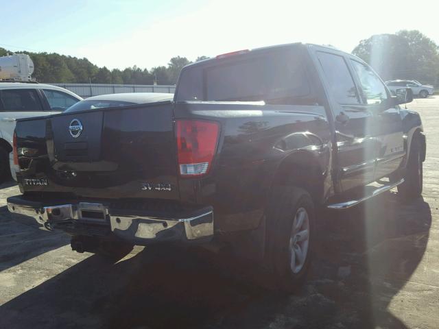 1N6AA0EC7BN304031 - 2011 NISSAN TITAN S BLACK photo 4