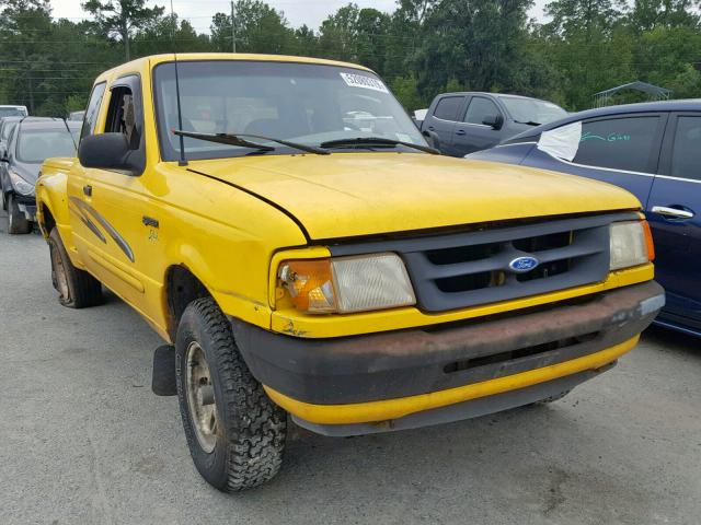 1FTCR15XXTPA28544 - 1996 FORD RANGER SUP YELLOW photo 1