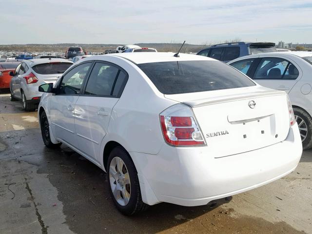 3N1AB61E08L673271 - 2008 NISSAN SENTRA 2.0 WHITE photo 3