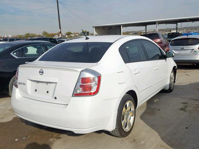 3N1AB61E08L673271 - 2008 NISSAN SENTRA 2.0 WHITE photo 4