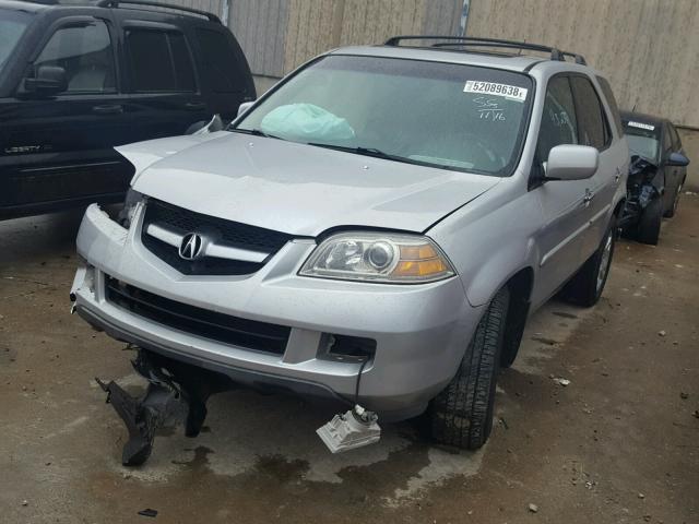 2HNYD18894H510723 - 2004 ACURA MDX TOURIN SILVER photo 2