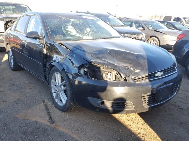 2G1WU583581251826 - 2008 CHEVROLET IMPALA LTZ BLACK photo 1