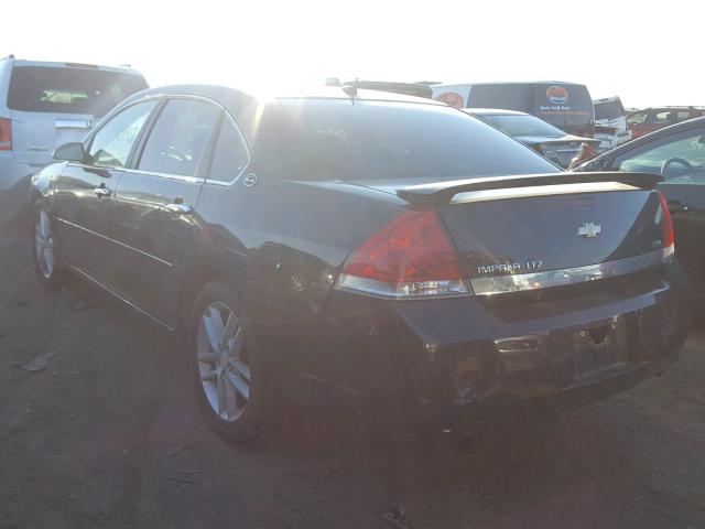 2G1WU583581251826 - 2008 CHEVROLET IMPALA LTZ BLACK photo 3