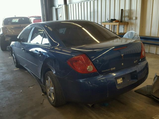 1G2ZH578664138625 - 2006 PONTIAC G6 GT BLUE photo 3