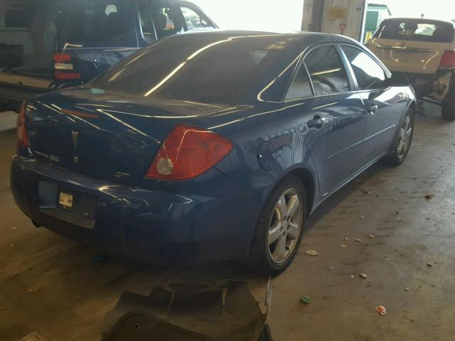 1G2ZH578664138625 - 2006 PONTIAC G6 GT BLUE photo 4