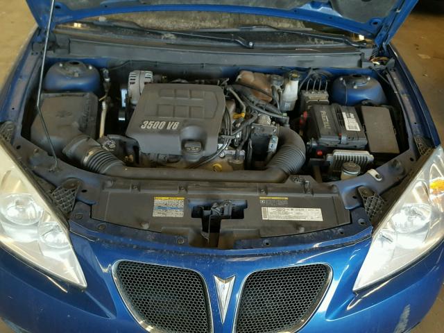 1G2ZH578664138625 - 2006 PONTIAC G6 GT BLUE photo 7