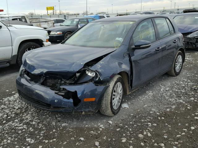 WVWDB7AJ6DW139287 - 2013 VOLKSWAGEN GOLF 蓝色 照片 2