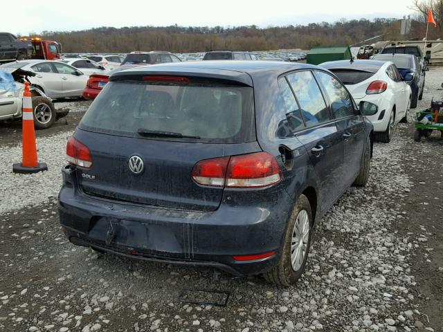 WVWDB7AJ6DW139287 - 2013 VOLKSWAGEN GOLF 蓝色 照片 4