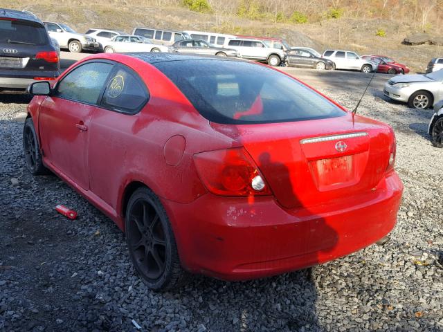 JTKDE177650051644 - 2005 TOYOTA SCION TC Qırmızı foto 3