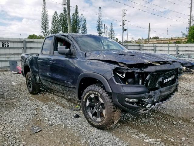 1C6SRFET8KN840903 - 2019 RAM 1500 REBEL ნაცრისფერი ფოტო 1