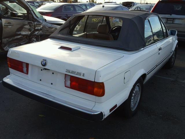 WBABB2305K8862450 - 1989 BMW 325 I AUTO WHITE photo 4