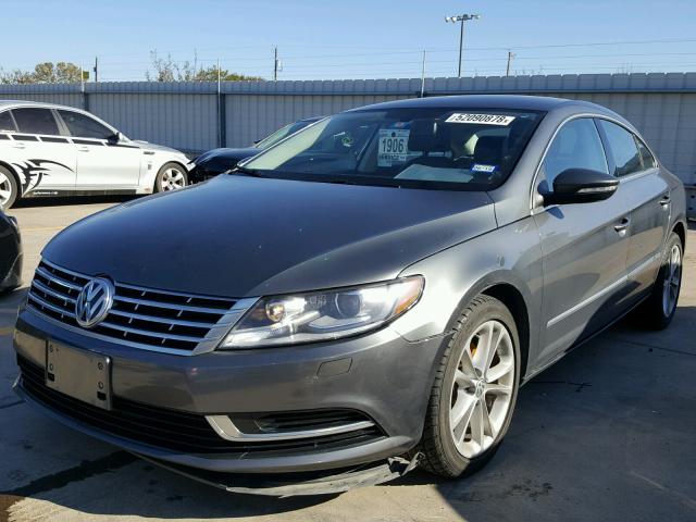 WVWBP7AN2GE511097 - 2016 VOLKSWAGEN CC BASE CHARCOAL photo 2