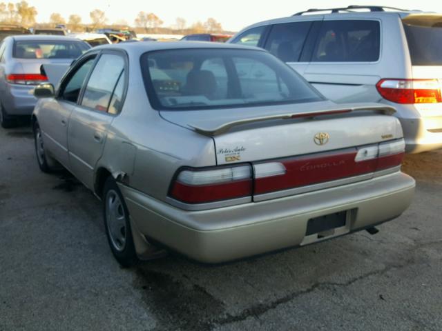 1NXBB02E1VZ516388 - 1997 TOYOTA COROLLA DX BEIGE photo 3