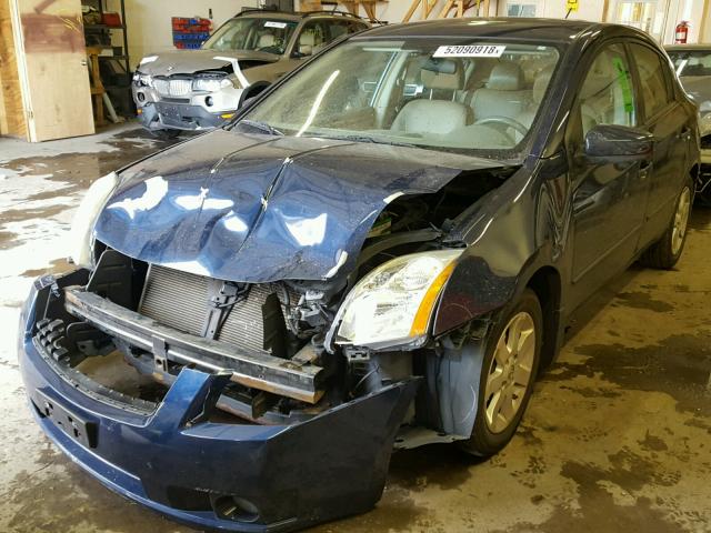 3N1AB61E98L750137 - 2008 NISSAN SENTRA 2.0 BLUE photo 2