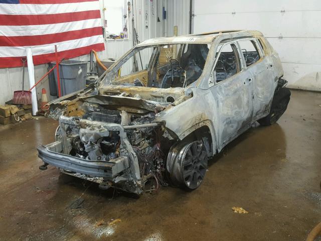 3C4NJDDB0JT307534 - 2018 JEEP COMPASS TR BURN photo 2