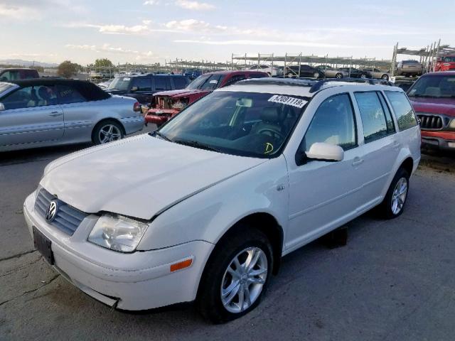 WVWSB61J62W242322 - 2002 VOLKSWAGEN JETTA GLS WHITE photo 2