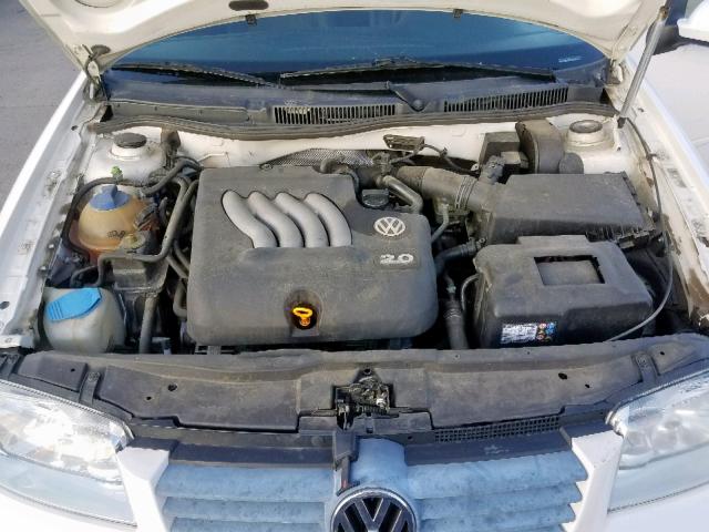 WVWSB61J62W242322 - 2002 VOLKSWAGEN JETTA GLS WHITE photo 7