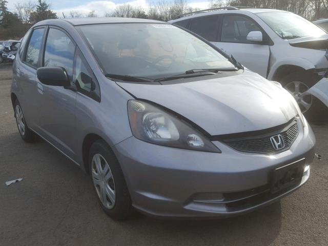 JHMGE8H23AC034761 - 2010 HONDA FIT GRAY photo 1