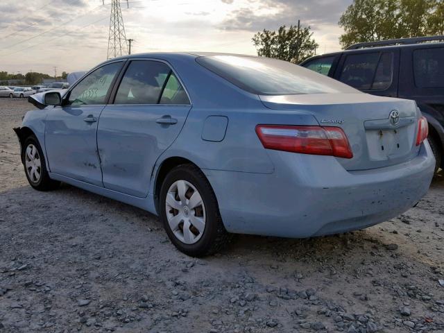 4T4BE46K38R030867 - 2008 TOYOTA CAMRY CE BLUE photo 3