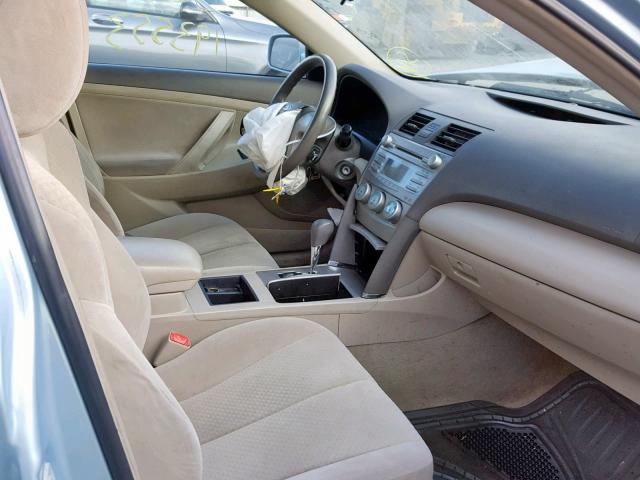 4T4BE46K38R030867 - 2008 TOYOTA CAMRY CE BLUE photo 5