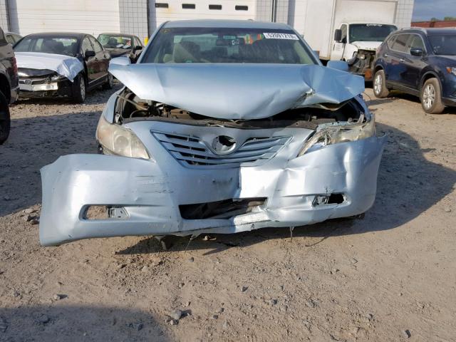 4T4BE46K38R030867 - 2008 TOYOTA CAMRY CE BLUE photo 7