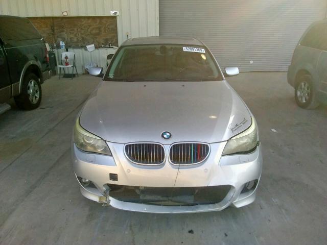 WBANW53599CT55797 - 2009 BMW 550 I SILVER photo 9